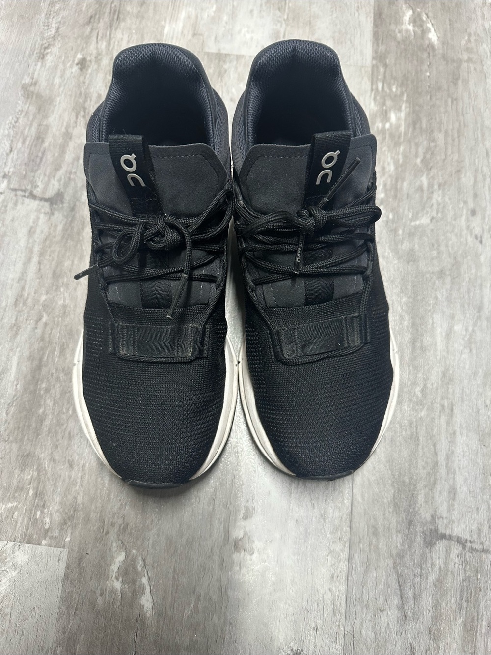 On Running Black and White Women's Sneakers
